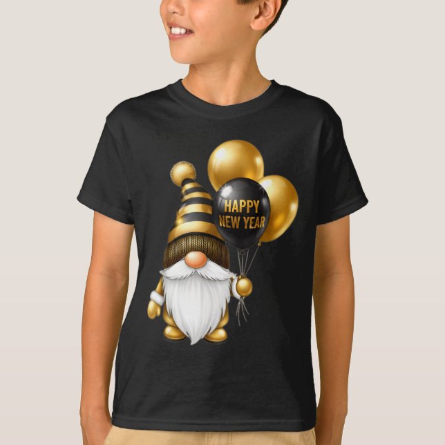 T-shirt Happy New Years Eve 2026 Party Gnomes Matching Fam (Devant)