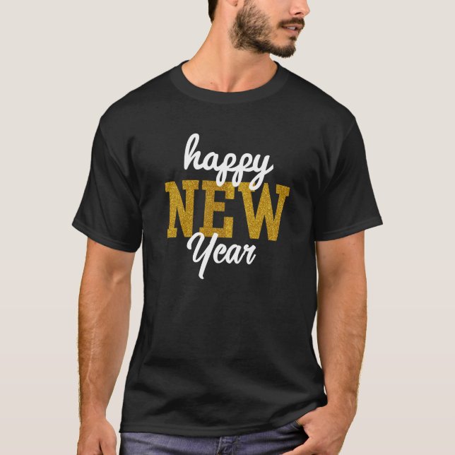 T-shirt Happy New YearT-Shirt (Devant)