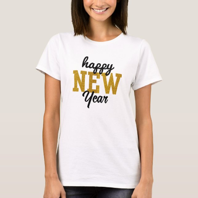 T-shirt Happy New YearT-Shirt (Devant)