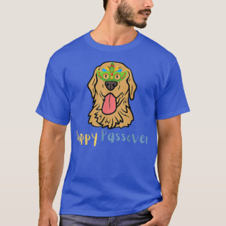 T-shirt Happy Passover Chien drôle Costume juif Fête Pa