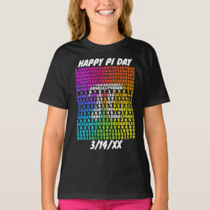 T-shirt Happy Pi Day Funny School Math Numéro Art
