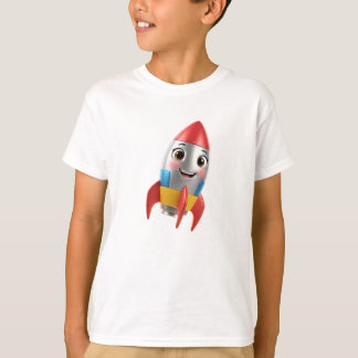 T-shirt Happy Rocket 3D