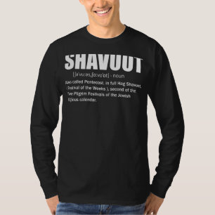T-shirt Happy Shavuot Definition Happy Shavuot Jewish Cele
