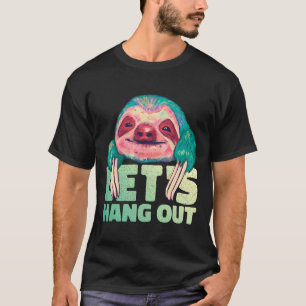 T-shirt Happy Sloth Aquarelle