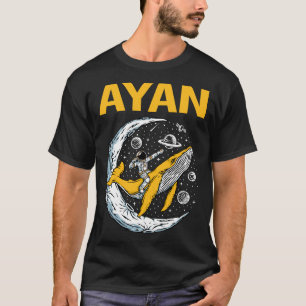 T-shirt Happy Space - Ayan Name