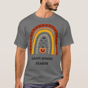 T-shirt Happy Spooky Season Halloween Affaire Autumn JackO