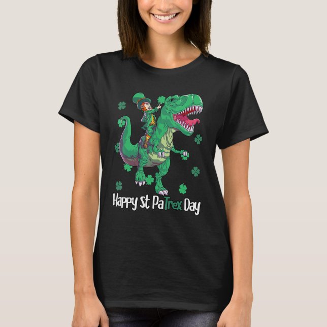 T-shirt Happy St Patrex Day Kids Toddler Leprechaun St Pat (Devant)
