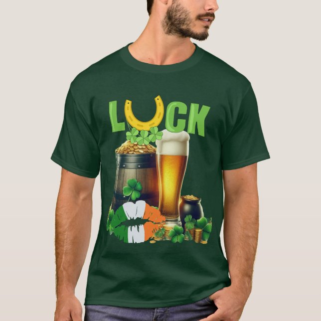 T-shirt "Happy St. Patrick's Day! (Devant)