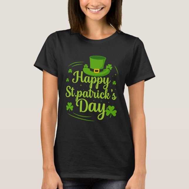 T-shirt Happy St Saint Patrick s Day   1 (Devant)