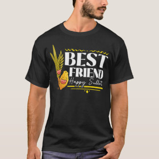 T-shirt Happy Sukkot Day Lulav Palm Tree Israelite Jewish 