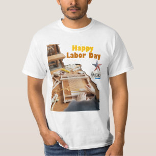 t-shirt happy work day usa