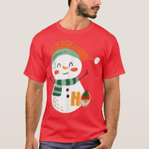 T-shirt Happy Xmas Party 2022 Matching Snow Bear Special E