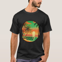 Hapuna Beach Hawaii Vintage Sunset Souvenirs 1950