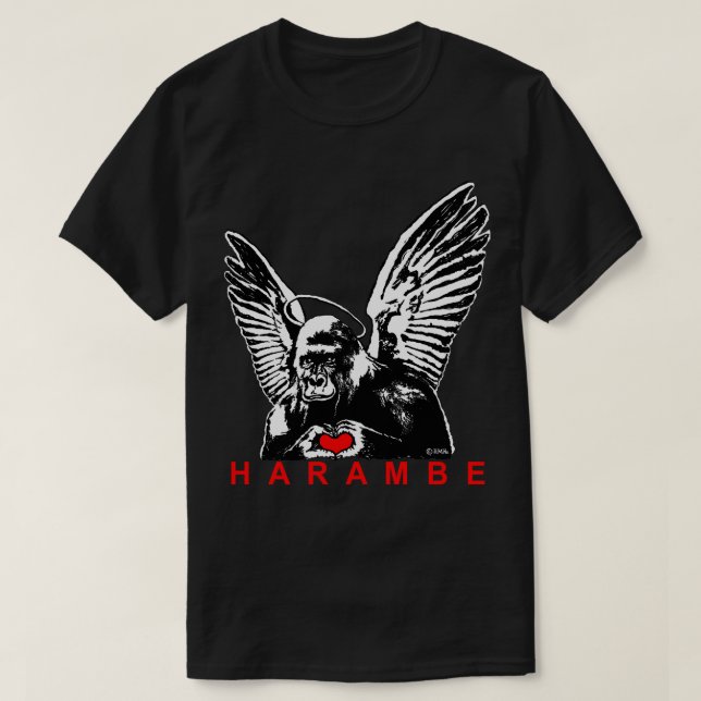 T-shirt Harambe (Design devant)