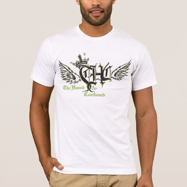 T-shirt Harassé et confus (Devant)