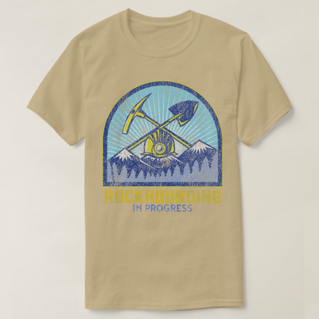 T-shirt Harcèlement de roches en cours (Design devant)