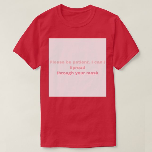 T-shirt Hard of hearing 28 (Design devant)