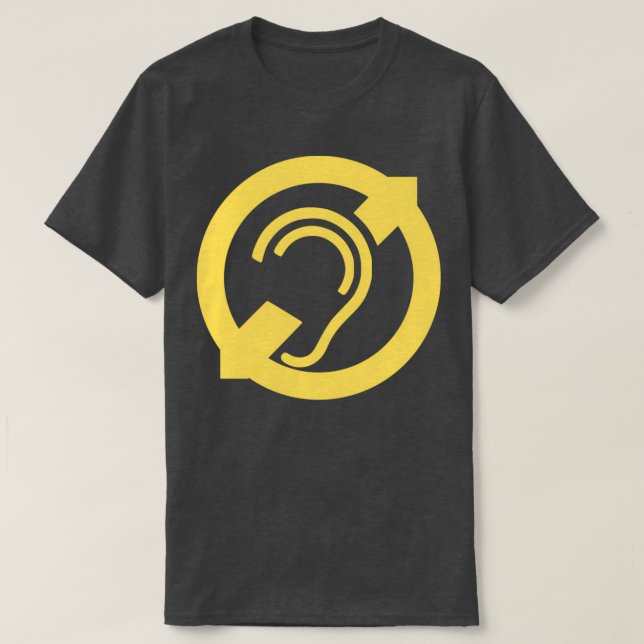 T-shirt Hard of Hearing 48 (Design devant)
