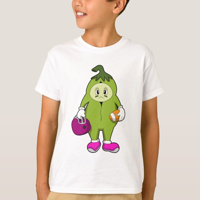 T-shirt Haricot de football Sports (Devant)