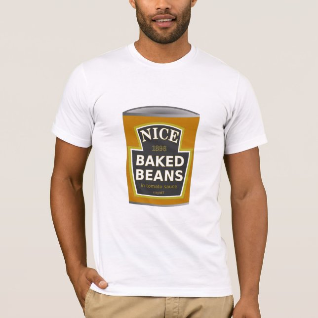 T-SHIRT HARICOTS CUITS AU FOUR DE AVERTISSEMENT (Devant)