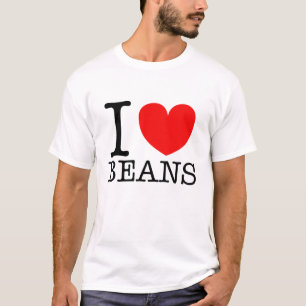 T-shirt haricots du coeur i