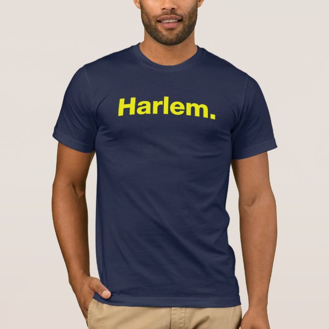 T-shirt Harlem (jaune) (Devant)