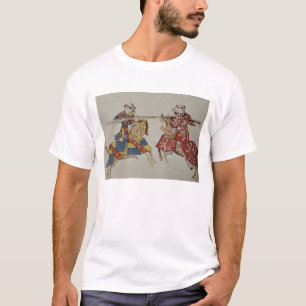 T-shirt Harley 4205 f.366 chevaliers joutants, c.1445