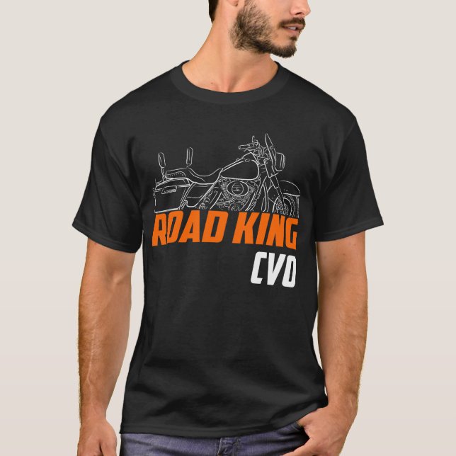 T-shirt Harley-Davidson Road King CVO FLHRSE 2002-2003 (Devant)