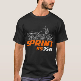 T-shirt Harley-Davidson Sprint SS-350 1973-1974