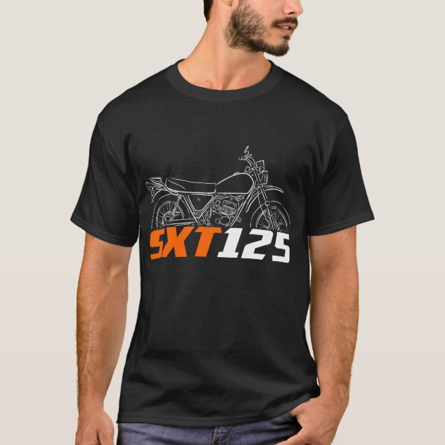 T-shirt Harley-Davidson SXT-125 1976-1978 (Devant)