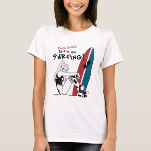 T-shirt Harley Quinn - Allons surfer