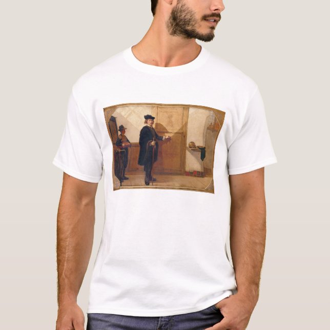 T-shirt Harmensz van Rijn Rembrandt (1606-69) frappant (Devant)