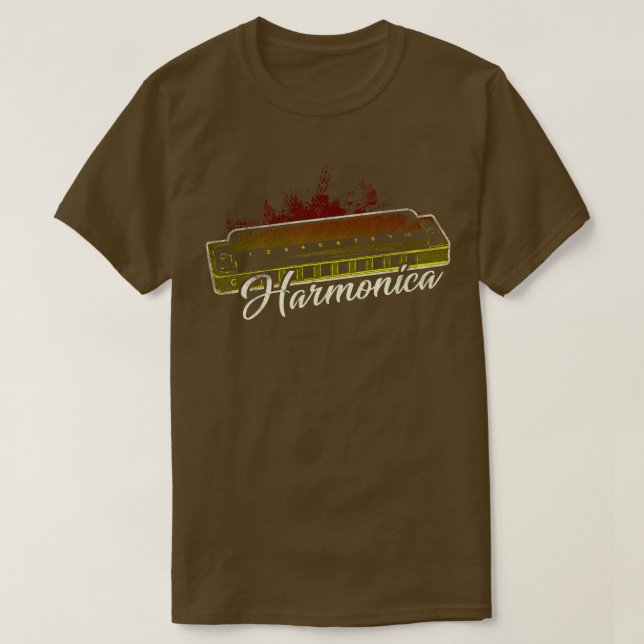 T-shirt Harmonica 3 (Design devant)
