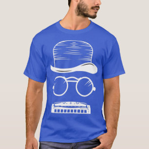 T-shirt Harmonica Casquette Music Instrument Blues