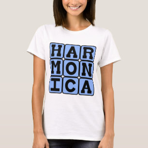 T-shirt Harmonica, Instrument de musique