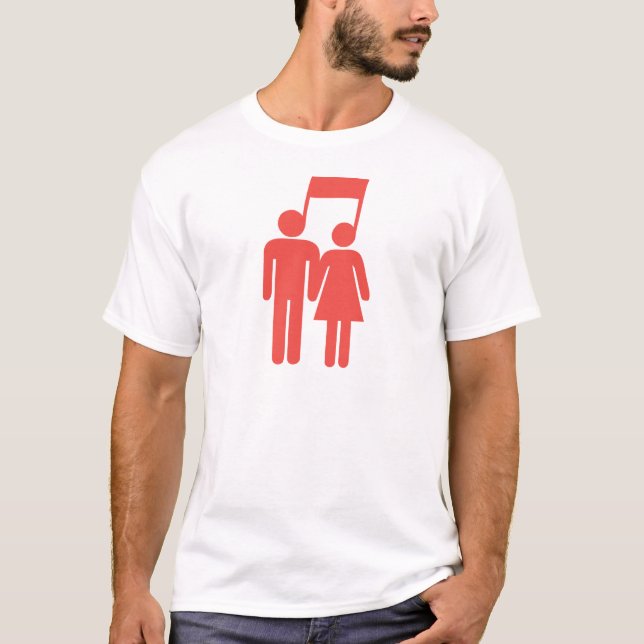 T-shirt Harmonie dans la synchronisation (Devant)
