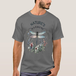 T-shirt Harmonie de la Nature Ailes de Libellule