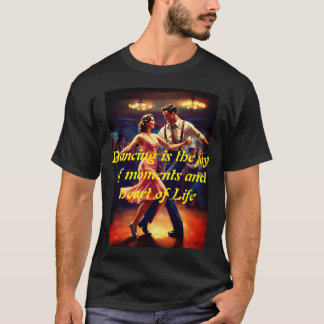 T-shirt Harmonie élégante : Citation de danse en couple Im