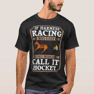 T-shirt Harnais Course Horse Course Course Course Racer Tr