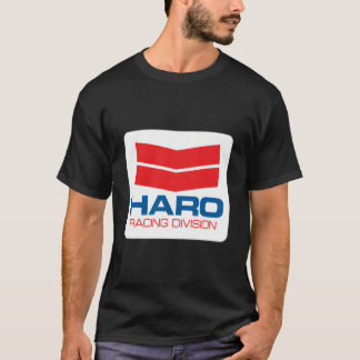 T-shirt Haro Bmx Racing Division Blanc Rouge Bleu