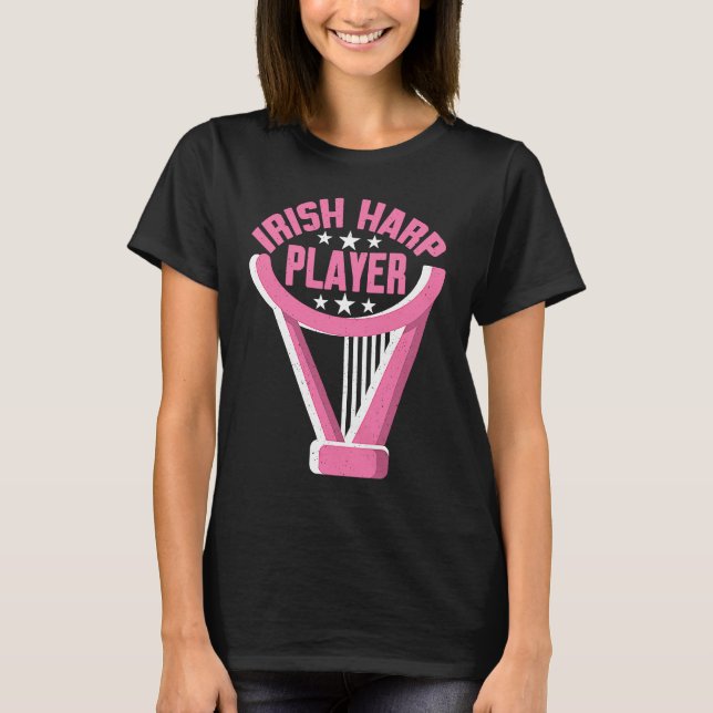 T-shirt Harpe de lun irlandais (Devant)