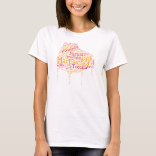 T-shirt Harpsichord Cloud Shirt