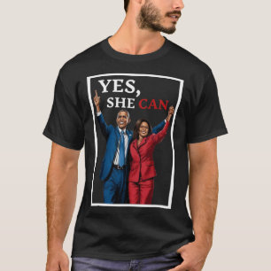 T-shirt Harris Et Barack Obama À L'Avant Des Élections De 