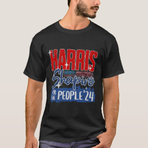 T-shirt Harris-shapiro 2024 Pour Le Patriotique Us Fl