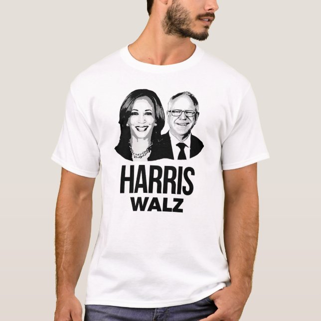 T-shirt Harris Walz 2024 (Devant)