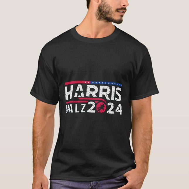 T-shirt Harris Walz 2024 (15) (Devant)