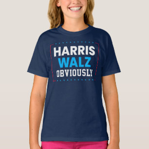 T-shirt Harris Walz 2024 Évidemment