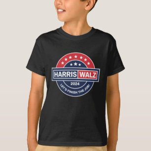 T-shirt Harris Walz 24 Kamala Harris Madame Présidente 202