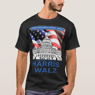 T-shirt Harris Walz Inauguration day US president January 