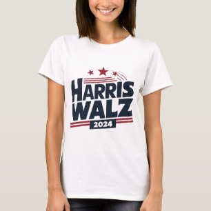 T-shirt Harris Walz Shirt Retro Kamala Harris Election 202